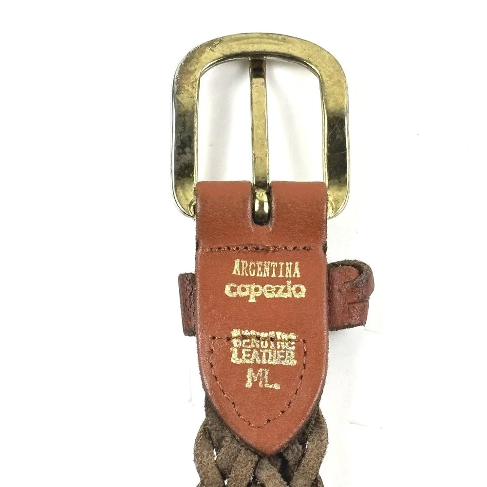 Capezio braided leather